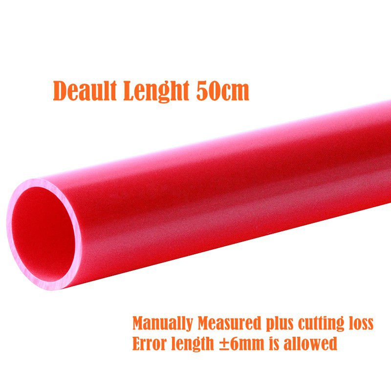 2 Đầu Nối Ống Nước Bằng Nhựa Pvc Đường Kính 20mm Đến 50mm 50cm