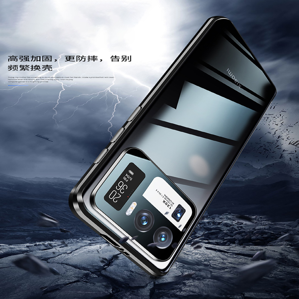 Ốp điện thoại nam châm 360 độ cho xiaomi mi 11 10 pro mi 11 lite mi 11 ultra