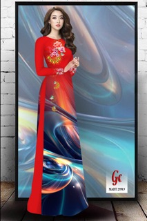 Áo lụa cao cấp in 3d