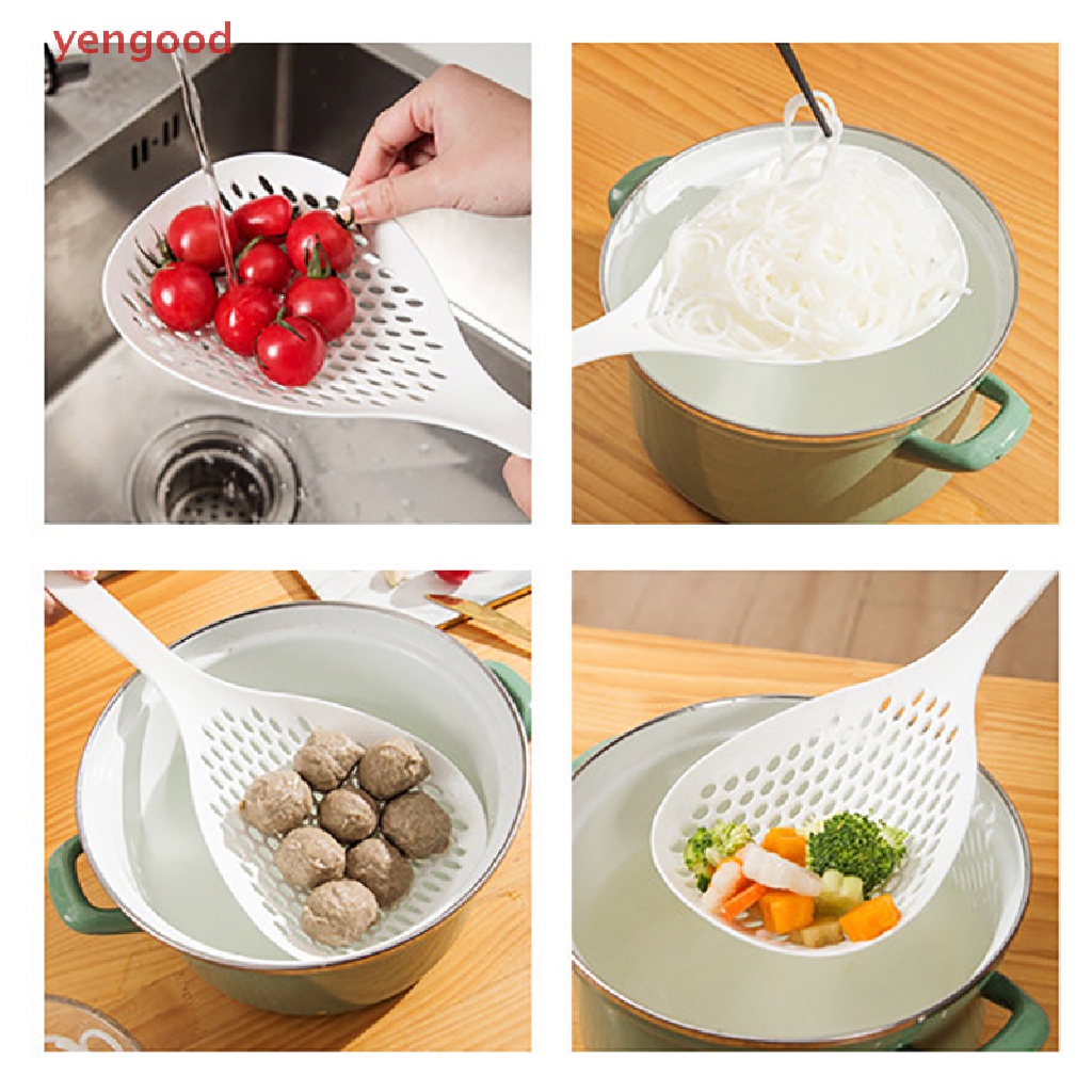 (YGD) Muôi Lưới Nylon Cán Dài Phong Cách Nhật Bản Cho Nhà Bếp