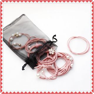 Set 12 dây buộc tóc Hàn Quốc siêu xinh