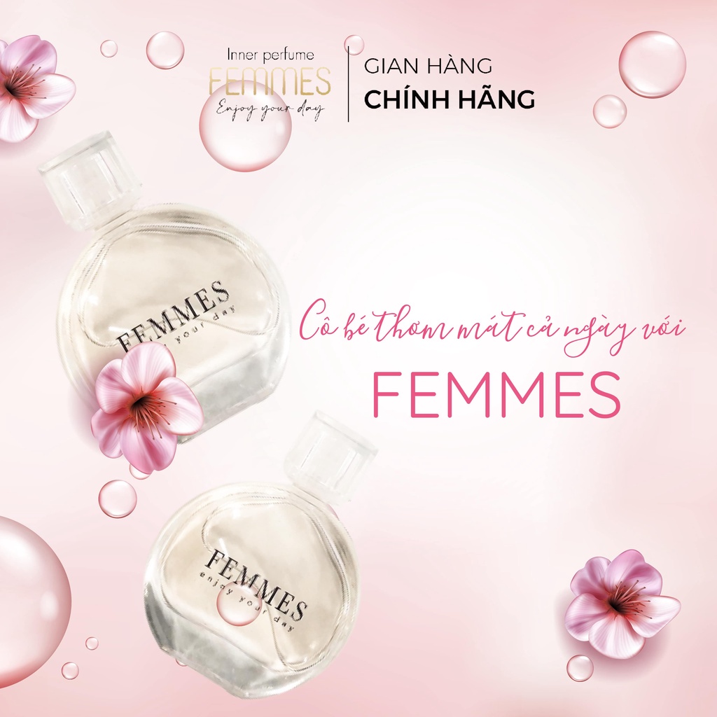 Nước hoa vùng kín Inner Perfume FEMMES 10ml mùi thơm quyến rũ sexy