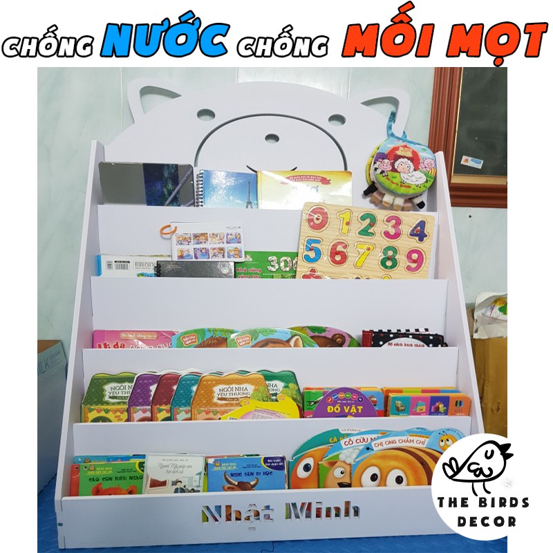 Kệ sách gấu Ms 013 kích thước 96*75*40 cm dành riêng cho bé giá rẻ | BigBuy360 - bigbuy360.vn