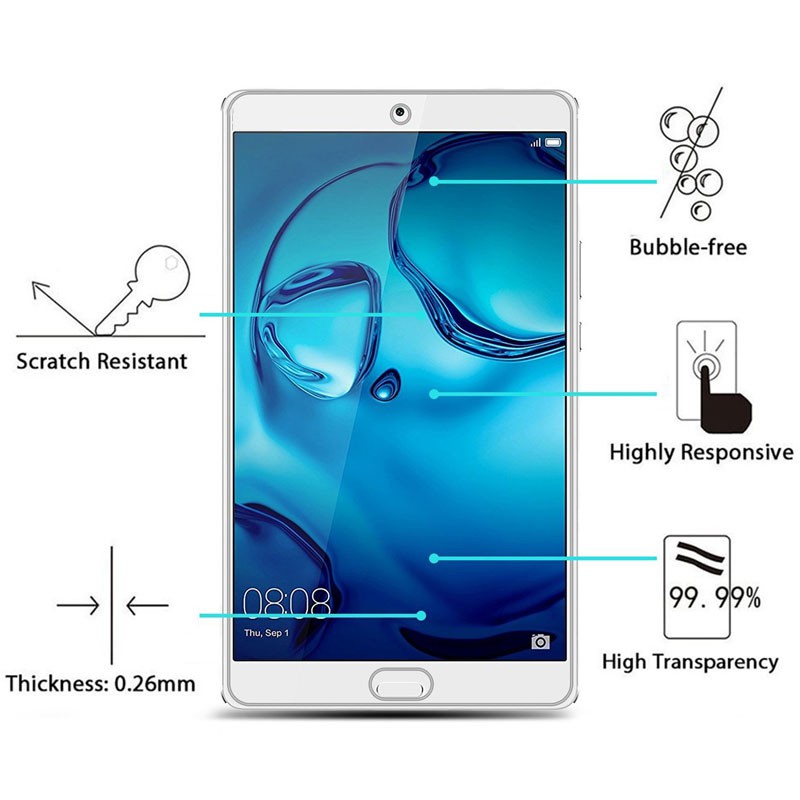For Huawei MediaPad T1 7.0 T1-701U Quality Premium Tempred Glass Screen Protector