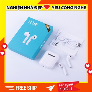 Tai nghe bluetooth i11 TWS cảm biến vân tay công nghệ 5.0