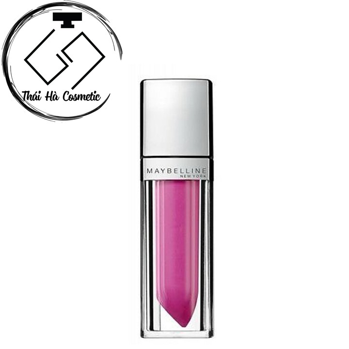 Son Maybelline New York màu số 135 Color Elixir Lip Lacquer Lipstick Raspberry Rhapsody Màu Hồng