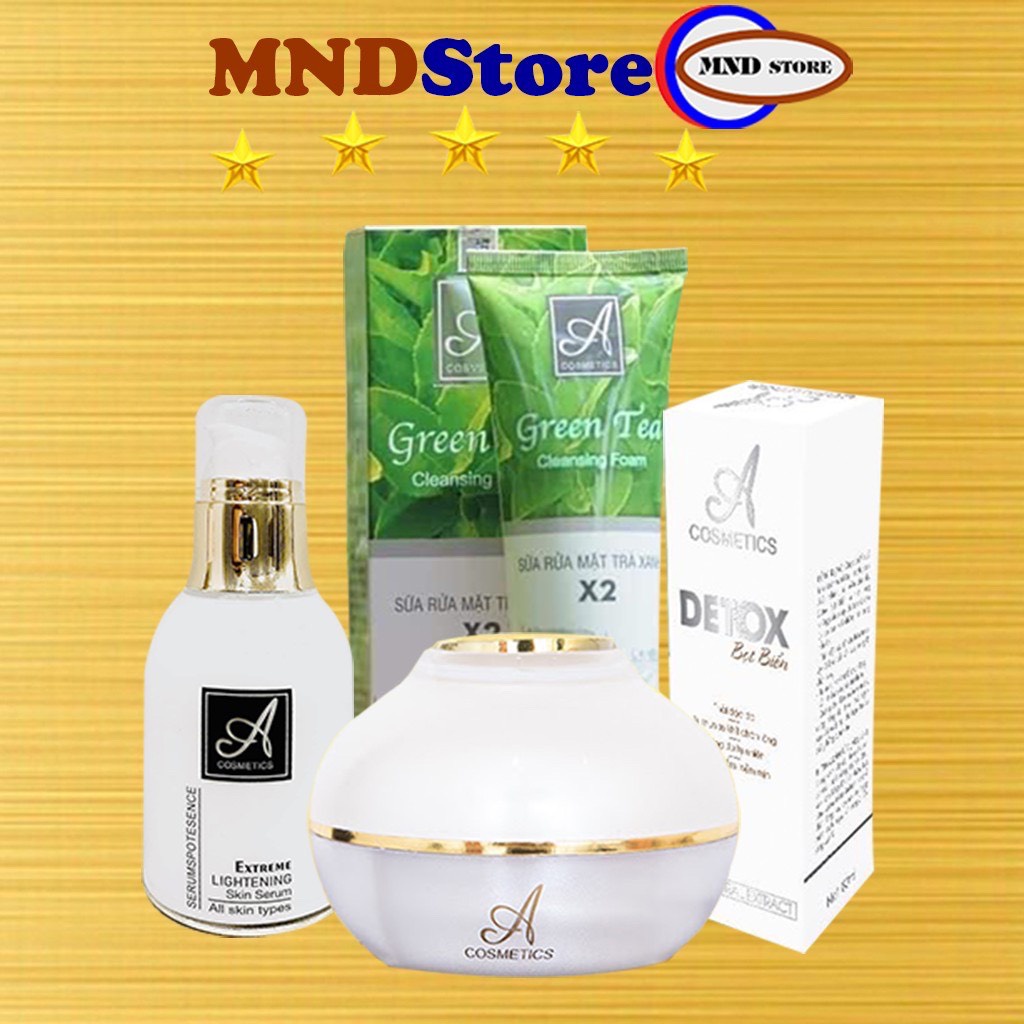 Trọn bộ COMBO 4 món serun Face pháp sữa rửa mặt DETOX bọt biển chính hãng | BigBuy360 - bigbuy360.vn