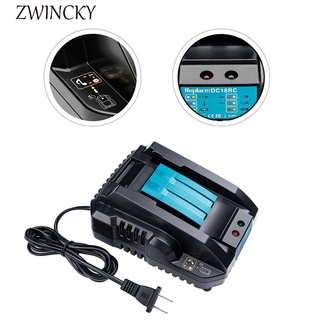 Bộ sạc pin li-ion 4a dc18rc 14.4v 18v cho makita bl1830 bl1430 dc18ra