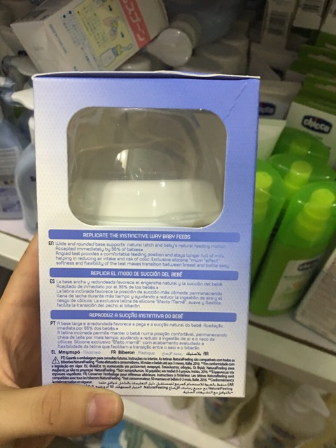 Bình sữa núm nghiêng Pisa Natural Feeling Chicco