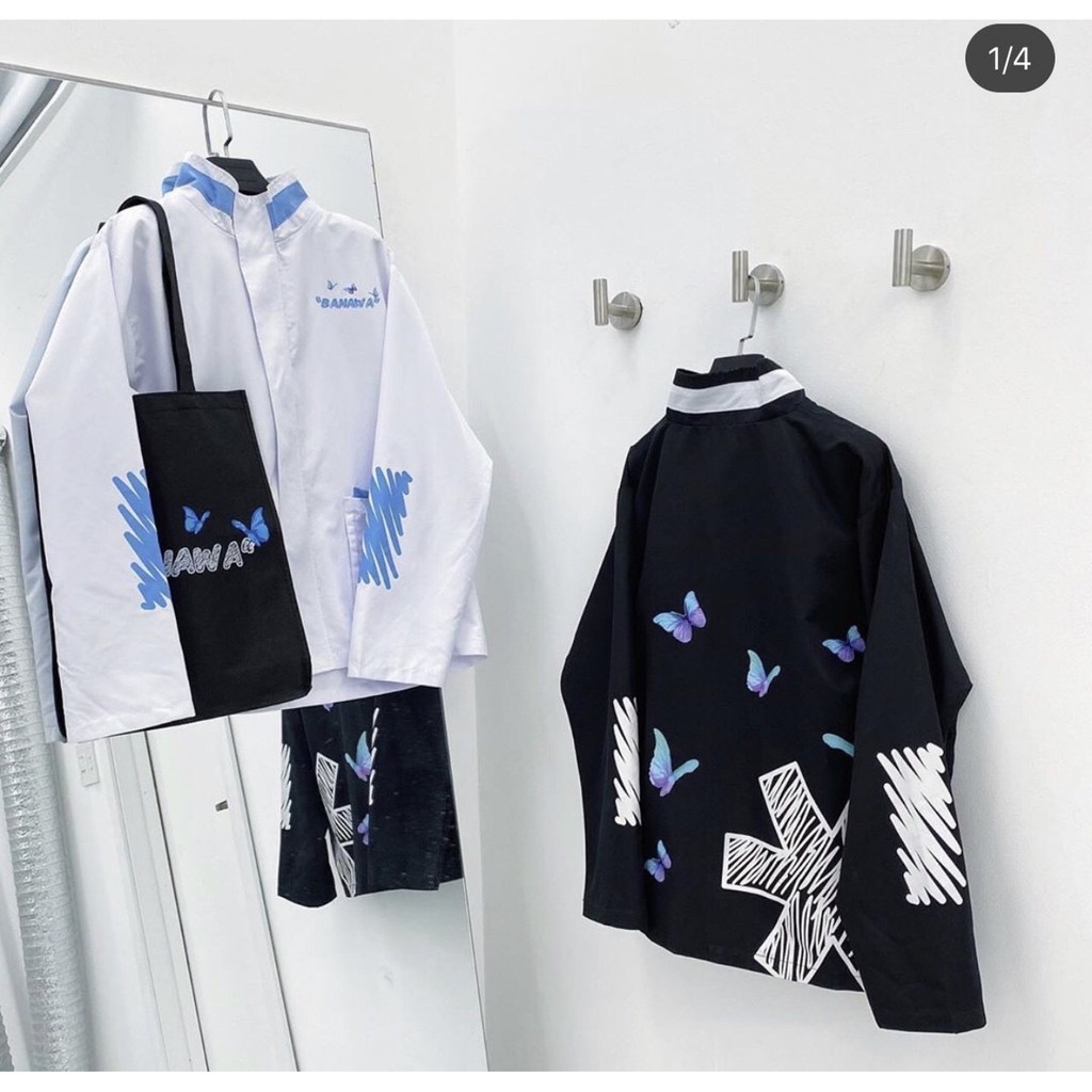 [Mã WASKT304 giảm 15% tối đa 30K đơn 99K] Áo khoác dù unisex form rộng Ba Na wa nam nữ ulzzang WIND | BigBuy360 - bigbuy360.vn