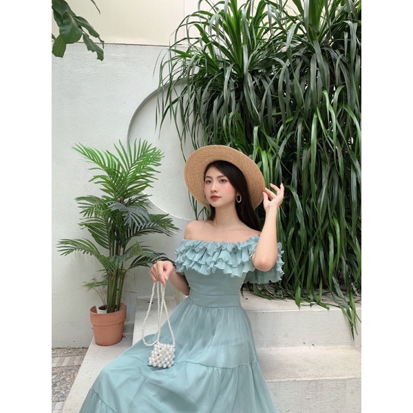 Maxi bèo trễ vai hottrend