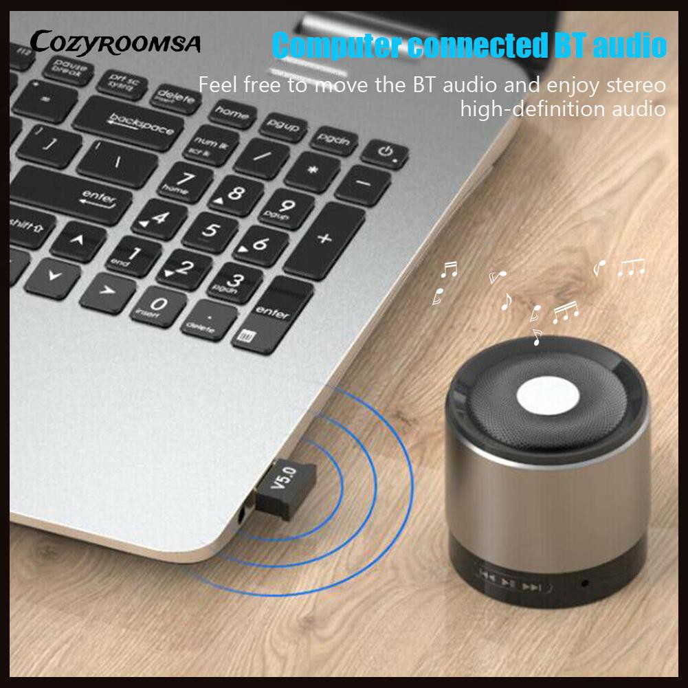 Bộ Thiết Bị Thu Phát Tín Hiệu Âm Thanh Bluetooth 4.0 Usb 5.0 Tiện Dụng