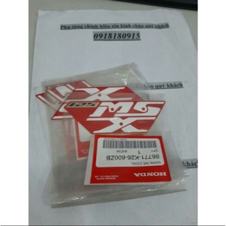 Tem MSX 125 tem yếm msx chính hãng honda