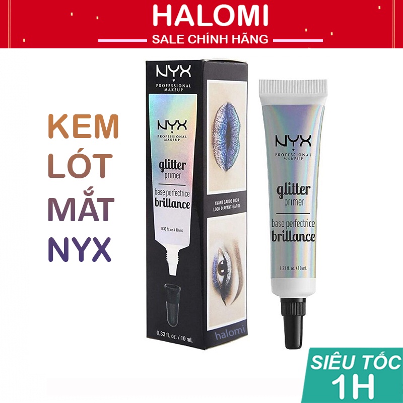 Kem Lót Mắt Nyx Glitter Primer 10ml Chuyên Đánh Mắt Và Môi