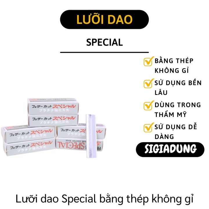 [SGD] Lưỡi Dao Cạo - Dao Lam Tỉa Lông Mày Specal Chất Liệu Thép Không Gỉ, Bền 4523