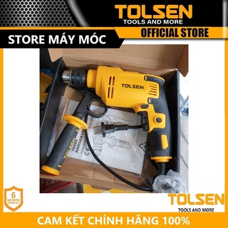 Máy khoan tác động 230v, 750w tolsen 79505 - hàng chính hãng