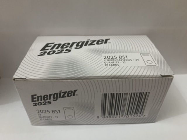 PIN CR2025 Energizer Lithium 3V