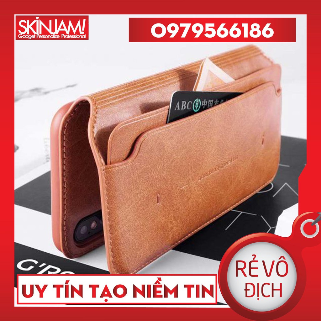 Bao Da XUNDD IPhone X /Xs/Xr/Xsmax/11/11Pro/11Promax/12mini/12/12Pro/12Promax (Có ngăn đựng thẻ, đựng tiền)