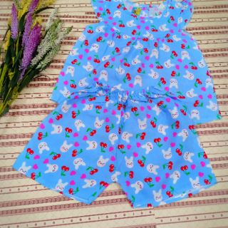 Bộ tôn bé gái 10-14kg hình thật