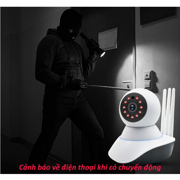 Camera wifi YOOSEE 3 râu - Thế hệ mới siêu nét | BigBuy360 - bigbuy360.vn