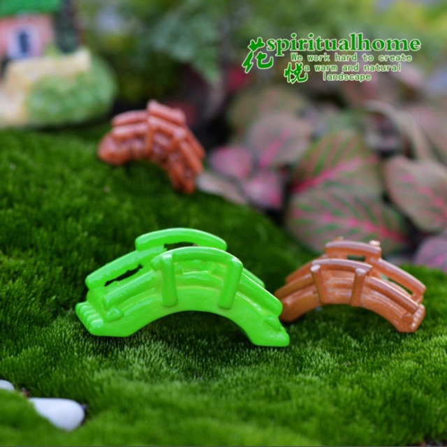 Cầu Tre Phụ Kiện Làm Tiểu Cảnh Sen Đá / Thuỷ Sinh