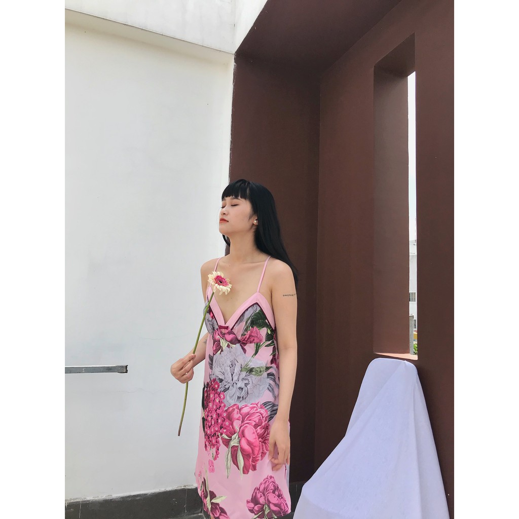 Đầm Phi Lụa Cao Cấp Ted Baker