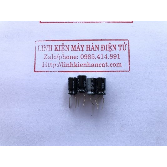 Tụ 100UF 35VDC 6.5x12mm