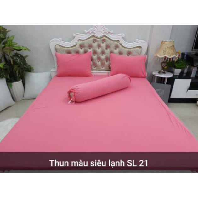 BỘ DRAP THUN SIÊU LẠNH BẢN CAO CẤP