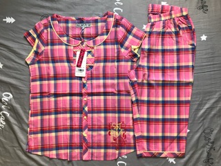Bộ đồ ngủ lửng Winny - vải thô size M nguyên tag