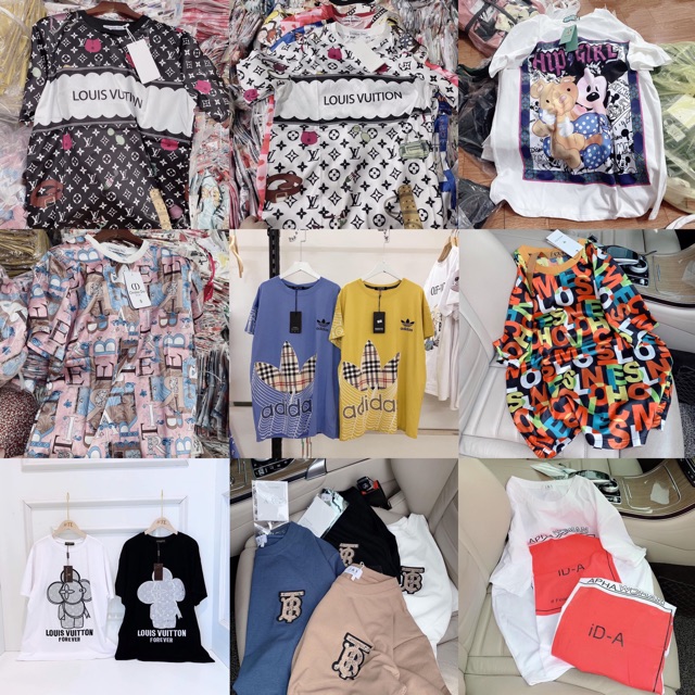 Áo phông tay lỡ dáng thụng oversize 100% chất cotton túi zip (có ảnh là có hàng) | BigBuy360 - bigbuy360.vn