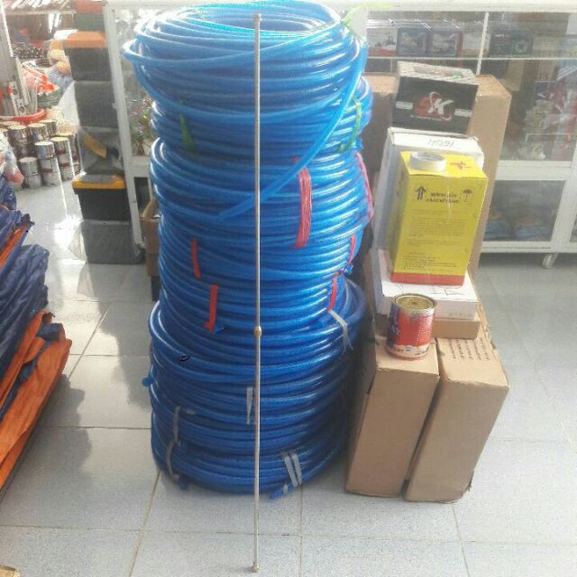 Combo bộ tay bóp cần tưới cây, phun thuốc 10 món bao gồm: tay bóp, cần inox, béc phun và phụ kiện