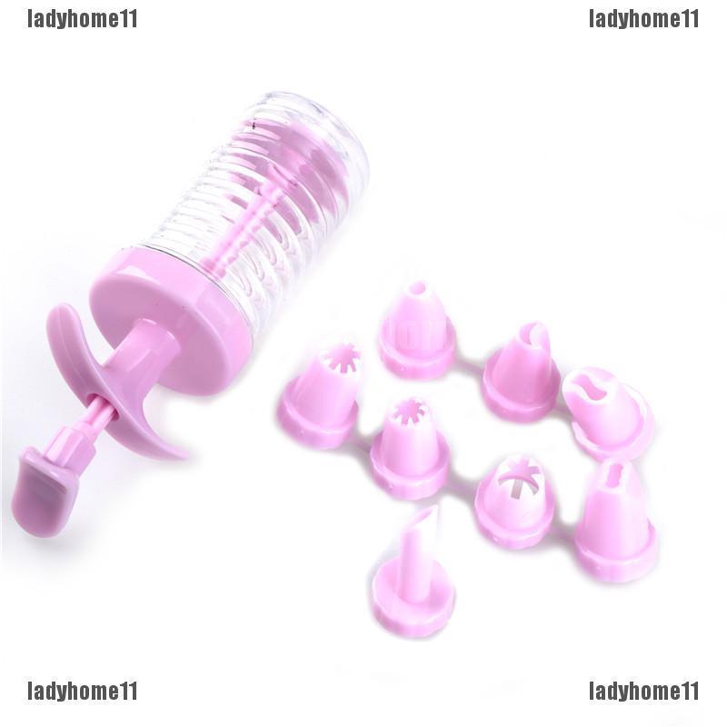 Đuôi Bắt Bông Kem Trang Trí Bánh 8 Đầu Phun