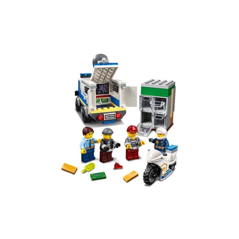 LEGO City 60245 Police Monster Truck Heist - Tội phạm Xe tải Quái vật!