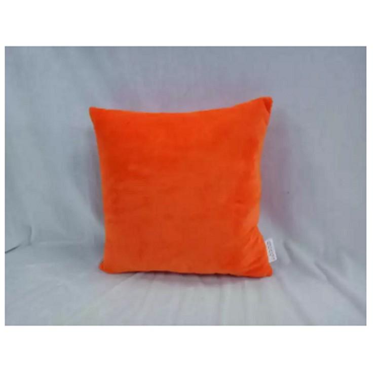 vỏ gối nhung lông 40x40cm (tặng ruột gối hơi có khóa kéo 40x60cm)