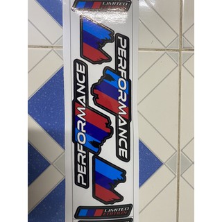 Sét logo performance decal trắng nền đen