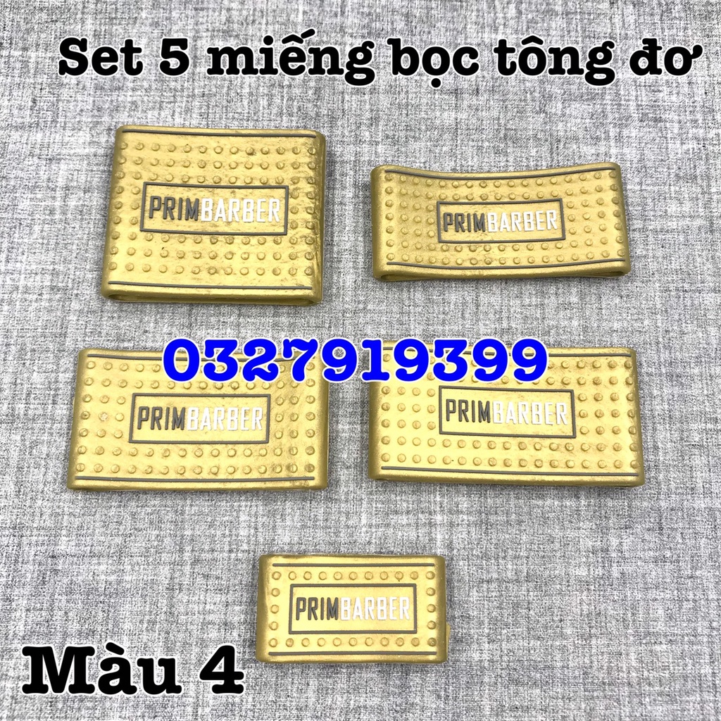 ✅ Set 5 chiếc - Bọc tông đơ cao su chống trơn SL186