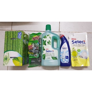 Combo hóa mỹ phẩm chăm sóc nhà cửa co.op smile