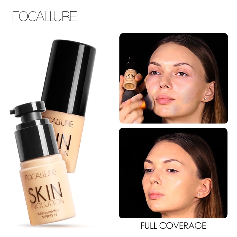 FOCALLURE Combo bộ 3 sản phẩm lớp nền trang điểm hoàn hảo