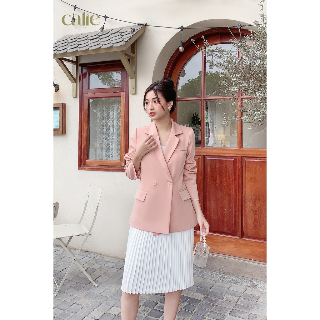 Áo blazer dáng rộng trẻ trung thanh lịch thời trang công sở Calie House AB001