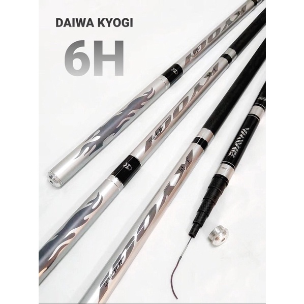 Cần Daiwa Kyogi 6H tặng kèm 1 ngọn phụ