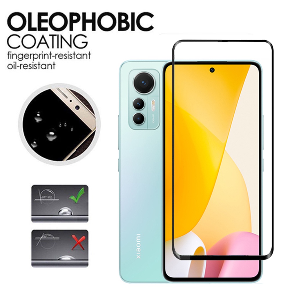 Ốp Điện Thoại Kính Cường Lực 2 Trong 1 Cho Xiaomi mi 12T 12 Lite 5G 12 Pro 12s 12Lite