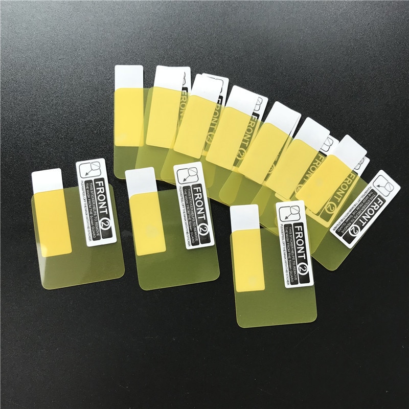 Set 2 miếng dán tpu bảo vệ màn hình cho Xiaomi Huami Amazfit Pop / Pop Pro / Bip U