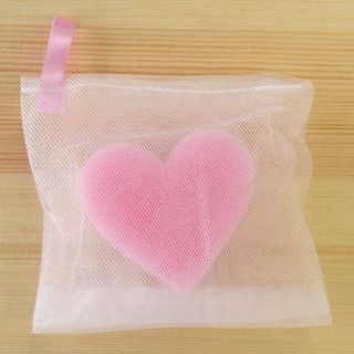 LƯỚI TẠO BỌT SỮA RỬA MẶT HÌNH TRÁI TIM