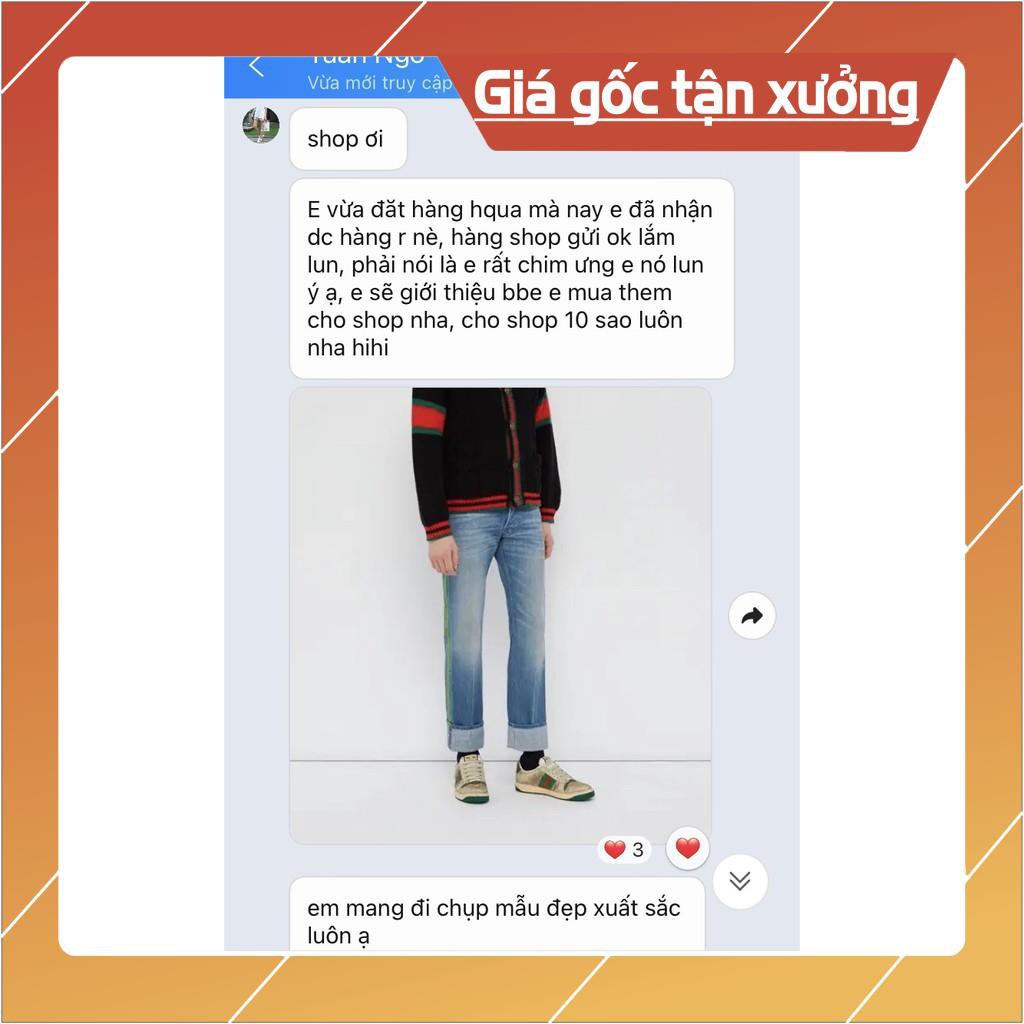 [FREESHIP+ HÀNG CAO CẤP] GIÀY GUCCI SƠN TÙNG FULL PHỤ KIỆN, GIÀY THỂ THAO NAM NƯ FULL BOX