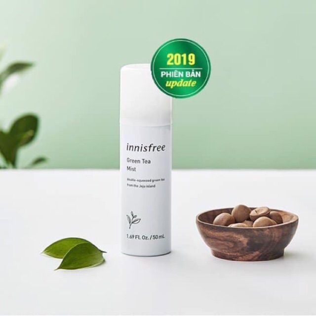 XỊT KHOÁNG TRÀ XANH INNISFREE GREEN TEA MINERAL MIST