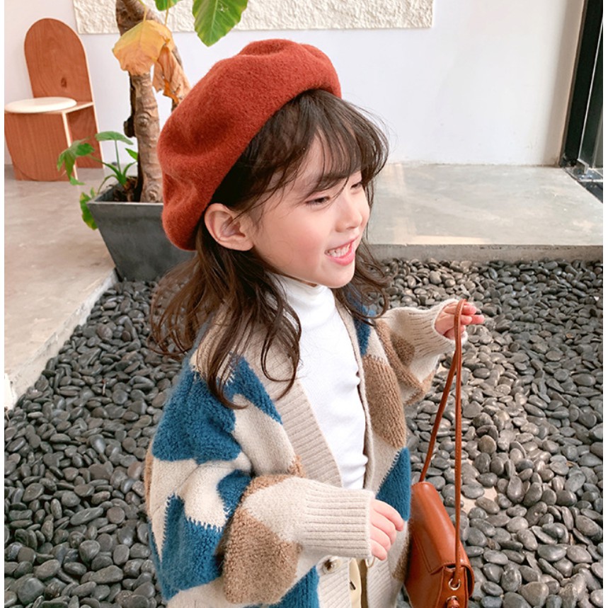 Áo len Cadigan cho Bé Gái 4 tuổi trở lên co size cho người lớn