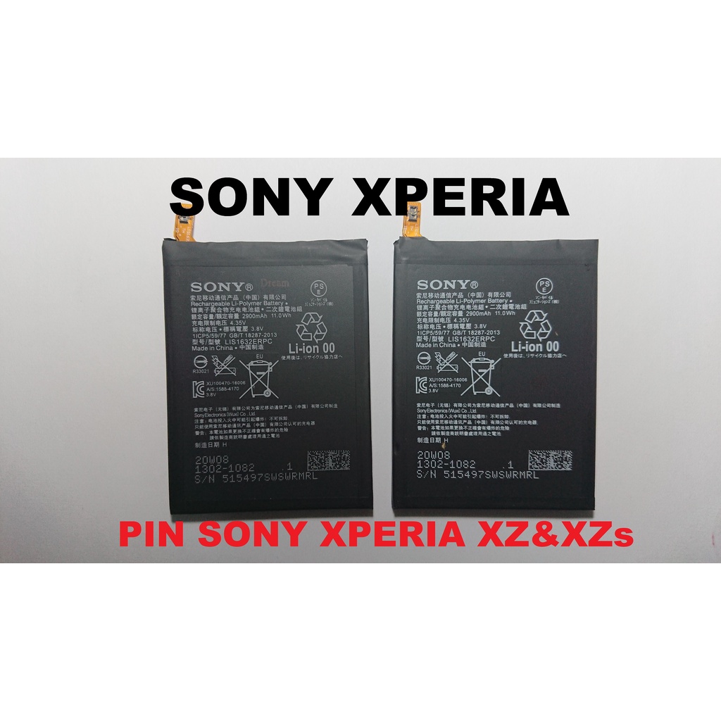 PIN ZIN NEW CHÍNH HÃNG CHO SONY XPERIA XZ &XZs : F8232 & G8232