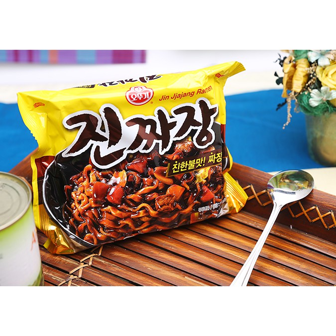 Mì Trộn Xốt Tương Đen Hàn Quốc Ottogi 135g Loại Siêu Ngon