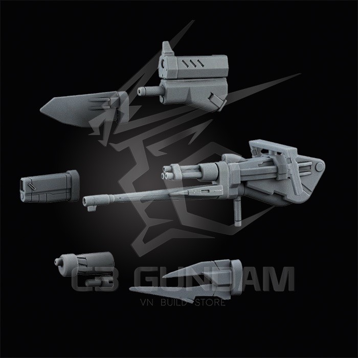 MÔ HÌNH GUNDAM BANDAI HG 035 1/144 CHANGELING RIFLE BUILD CUSTOM PART HGBC