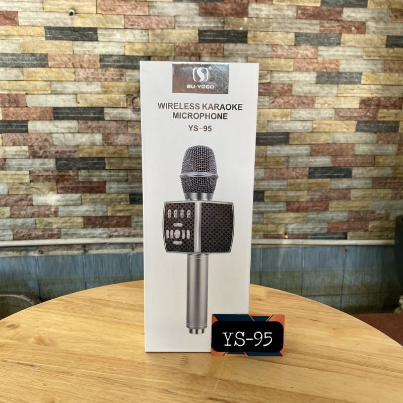 [Mã ELHACE giảm 4% đơn 300K] Micro Karaoke Bluetooth YS-95